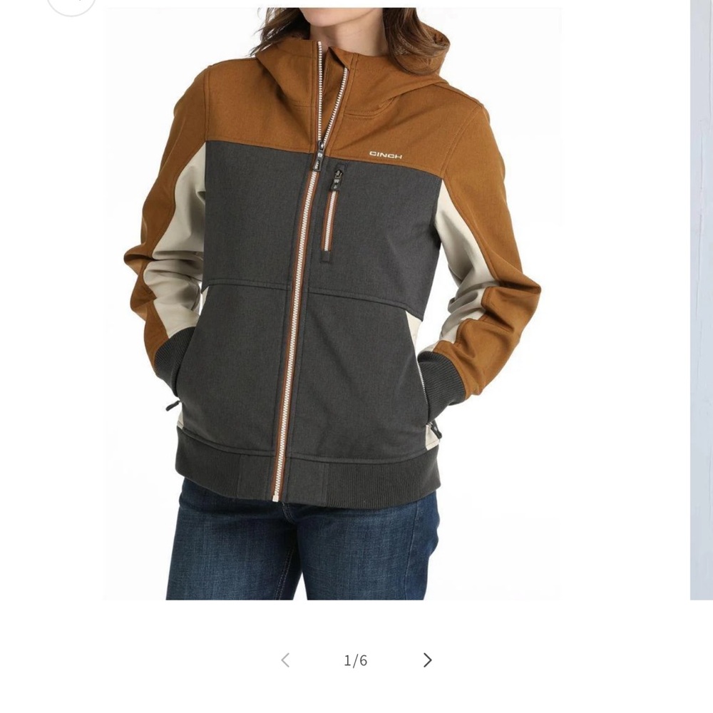 Cinch Women's Utility Jacket - Black, Cream, Tan